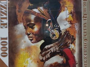 پازل 1000 تکه طرح زن سرخ پوست 0354 رینگ