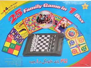 25 بازی خانوادگی در یک جعبه