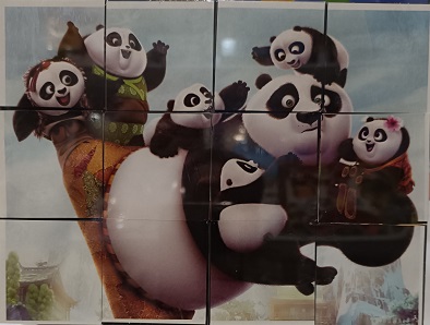 پازل مکعبی کارتونی سلفونی - تصویر 3