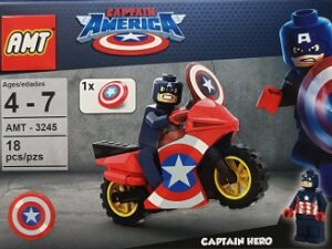 لگو 18 قطعه قهرمانان موتورسوار ای ام تی